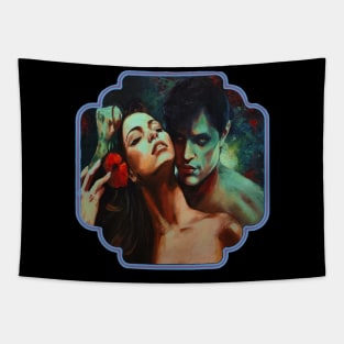 Love with a demon Tapestry