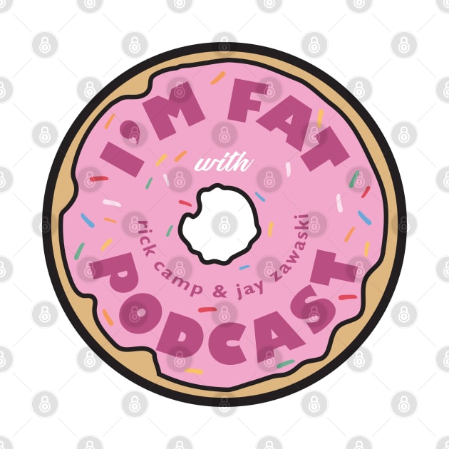 I'm Fat Podcast Donut Logo by ImFatPodcast