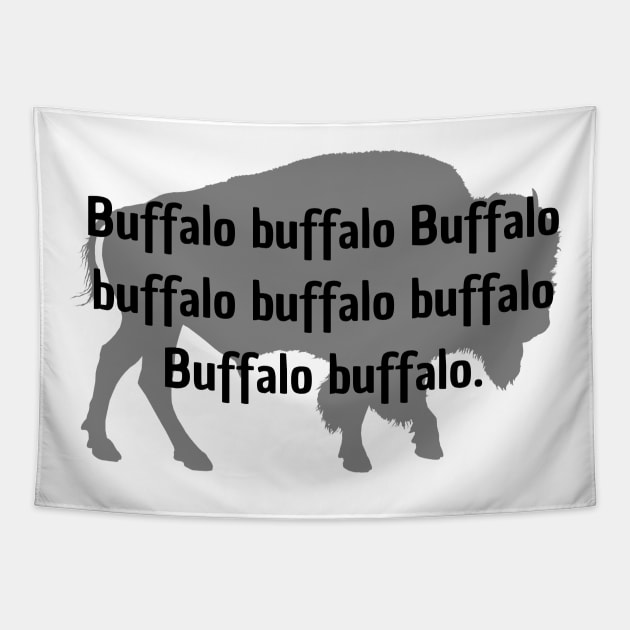 Buffalo Buffalo Buffalo Tapestry by WildScience