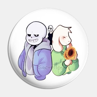 Undertale Sans, Asriel and Gaster Pin