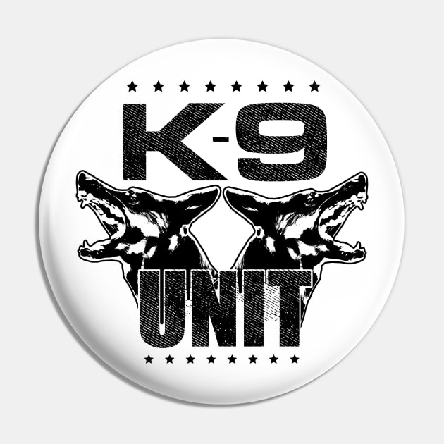 K-9 Unit - Police Unit - German Shepherd Pin by Nartissima