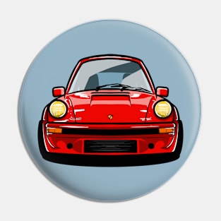 Clsiic Porsche Caricature Pin