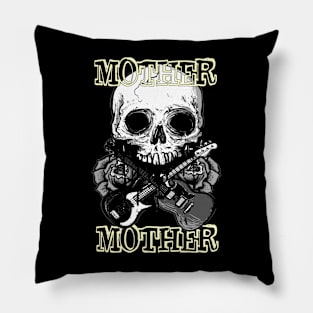 skull mother mohter Pillow