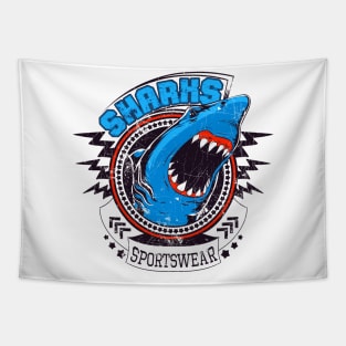 Sharks Sports Wear Tapestry