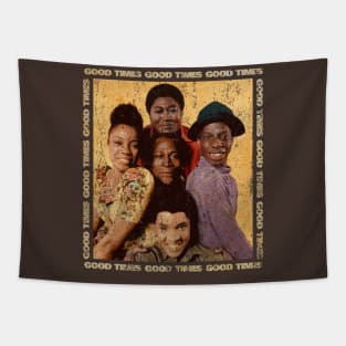 GOOD TIMES FAMILY SMILE VINTAGE Tapestry