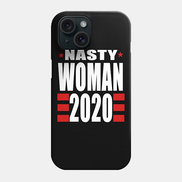 nasty woman Phone Case by irvanelist