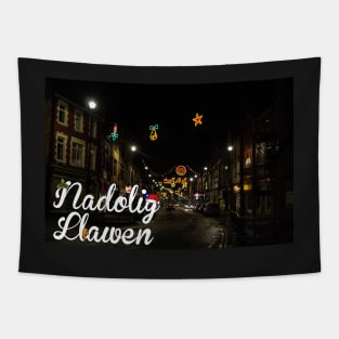 Nadolig Llawen - A very Welsh Christmas High Street Tapestry