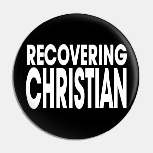 Recovering Christian Pin