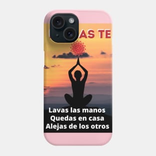 Na mas te contra COVID19 (Spanish/Español) Phone Case