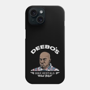 Deebo's Bike Rentals "What Bike?" Phone Case