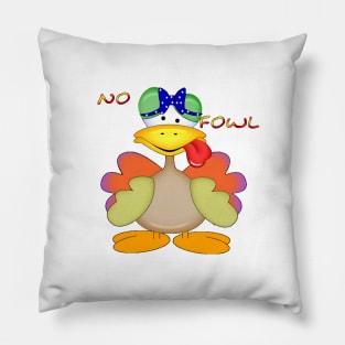 No Fowl Pillow