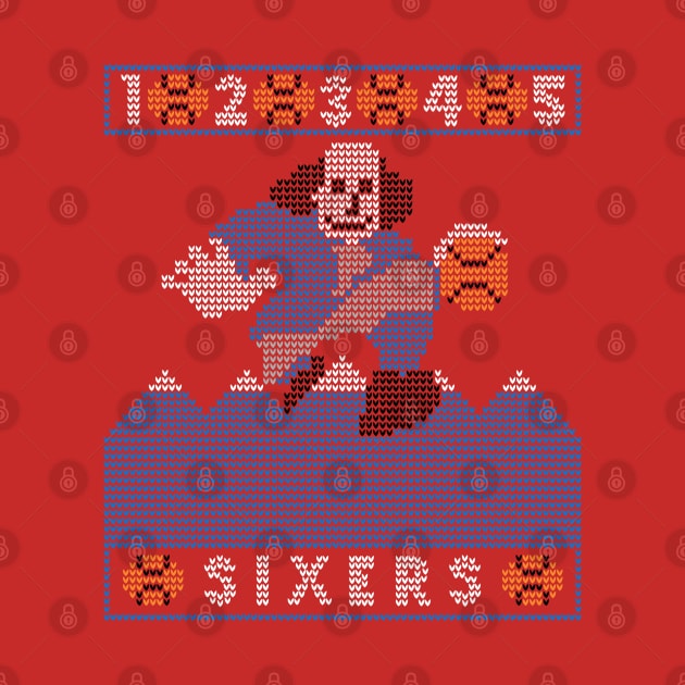 Ugly Sixers Xmas (alt. red) by OptionaliTEES