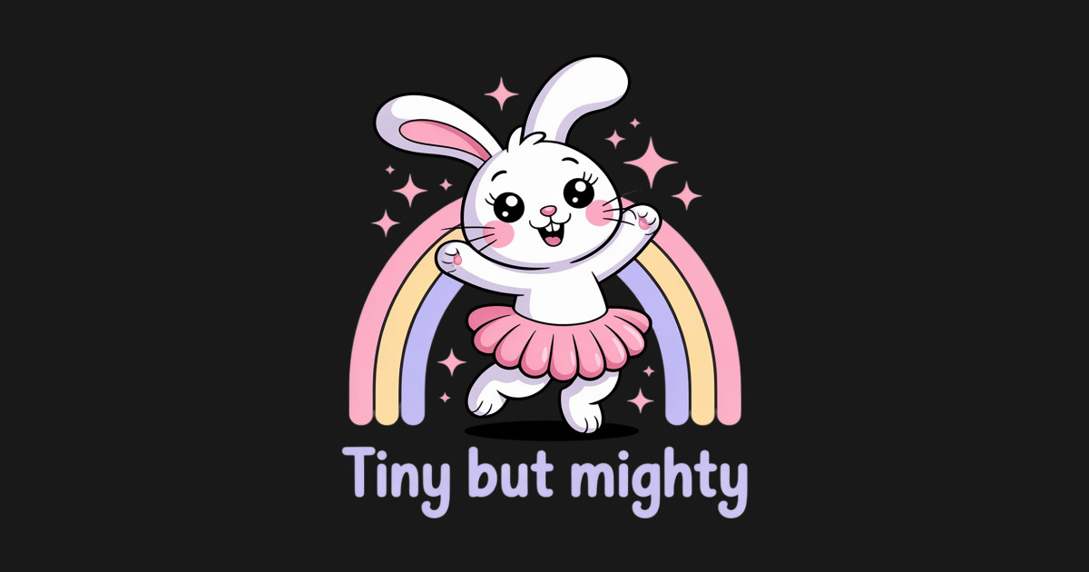 Tiny But Mighty Bunny Ballerina - Tiny But Mighty Bunny Ballerina - T ...