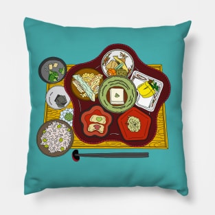 Japanese Vegetable Bento Pillow