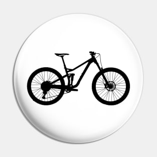 Marin Alpine Trail Mountain Bike Silhouette Pin