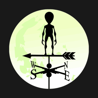 Alien Moon Weathervane T-Shirt