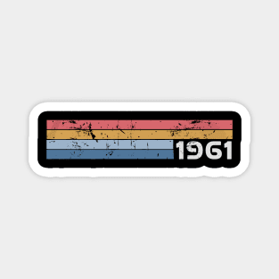 Retro 1961 Magnet