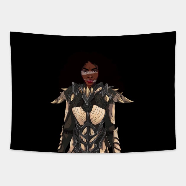 Dragonborn 2 Tapestry by clitories