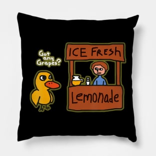 Ice Fresh Lemonade Duck Funny Got Any Grapes Love Pillow
