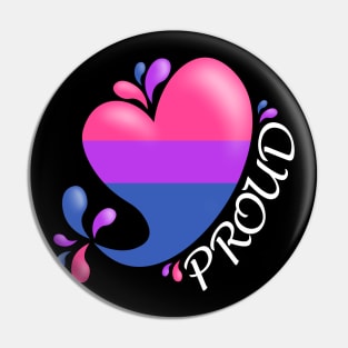 Proud to be Bisexual Pin