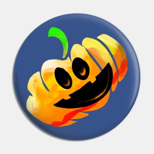 Pumpkin Halloween Pin