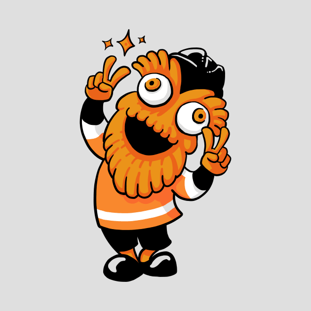 Kawaii Orange Mascot by JobbaWorksOfficial