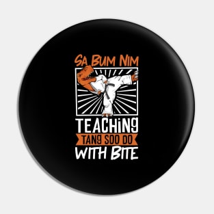 TREX - Sa Bum Nim - Tang Soo Do trainer Pin