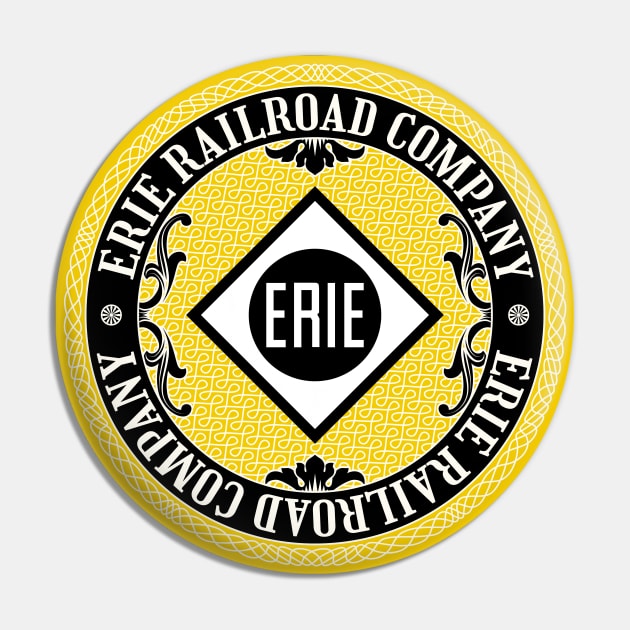 Erie Railroad Pin by Railroad 18XX Designs