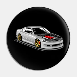 JDM car nissan silvia S15 Pin