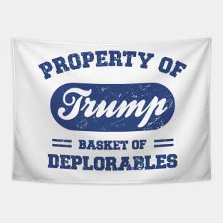 Trump Basket of Deplorables Tapestry