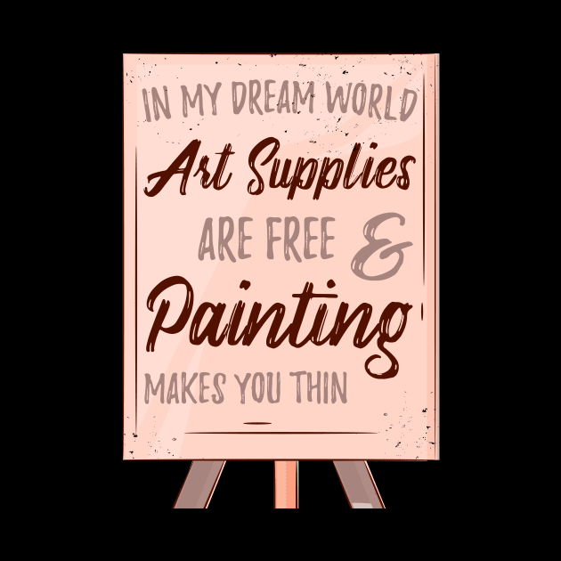 Art Lover Teacher Painter Fine Arts Student Gift by Dolde08