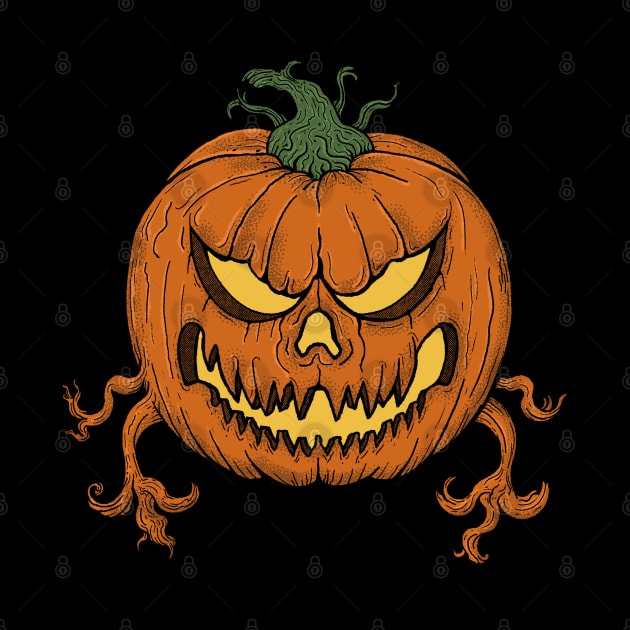 Scary Pumpkin Head by RGB Ginger