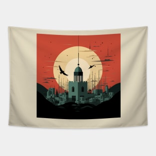 Free Palestine Tapestry