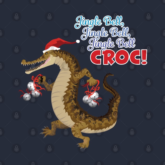 Jingle Bell Croc by Peppermint Narwhal