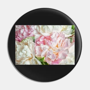 Blooming Peonies Pin