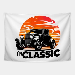 Classic car Tapestry