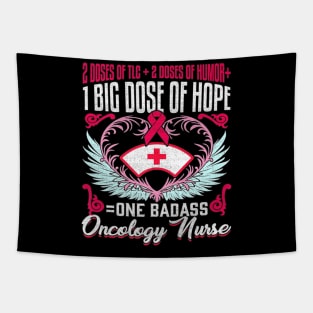 Badass Oncology Nurses Day Tapestry