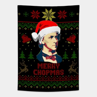Frederick Chopin Merry Chopmas Tapestry