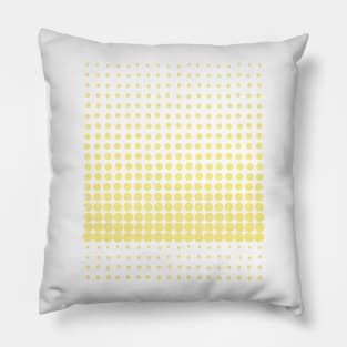 Dotty Mellow Yellow Pillow