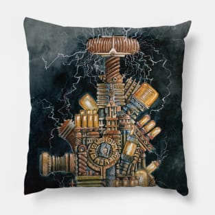 Tesla Tower Pillow