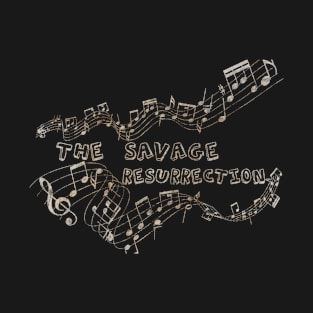 Musical Notes Vintage - The Savage Resurrection T-Shirt