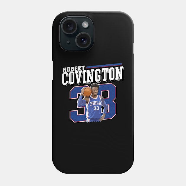 Robert Covington Phone Case by WYATB Art