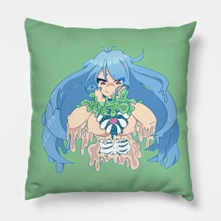 Slime OC Girl Pillow