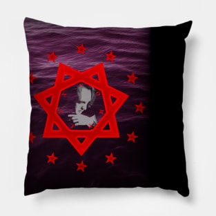 Cassandra Complex - Beneath The Purple Waves Pillow