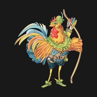 Spear-Fighter Rooster T-Shirt