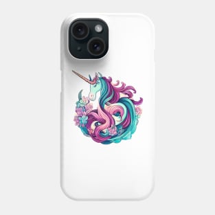 Cute girly unicorn design for all unicorn lovers Phone Case