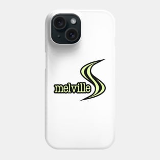 Melville Logo Light Green with Black Outline Phone Case