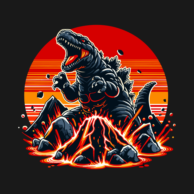 Godzilla by Rizstor