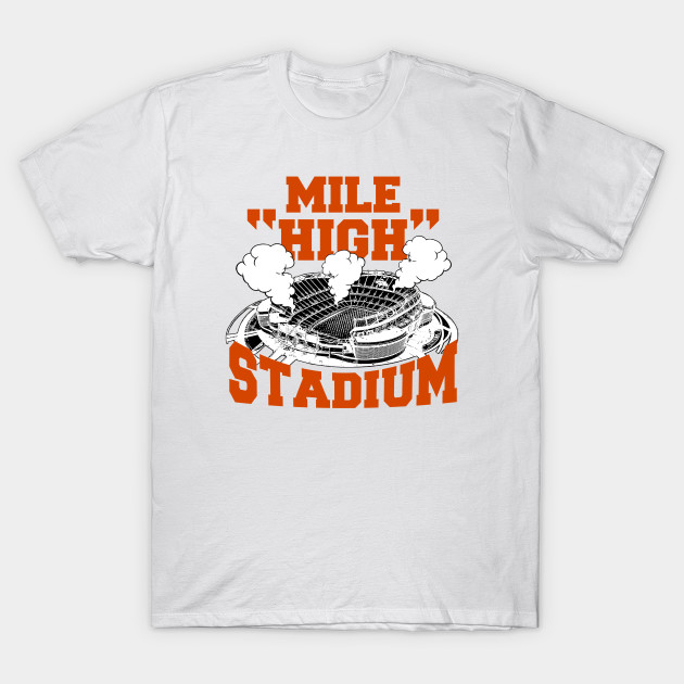 mile high stadium t shirt