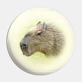 Capybara Pin